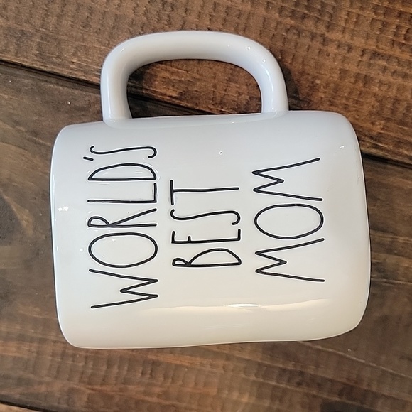 RAE DUNN coff mug WORLD'S BEST MOM - Picture 2 of 4